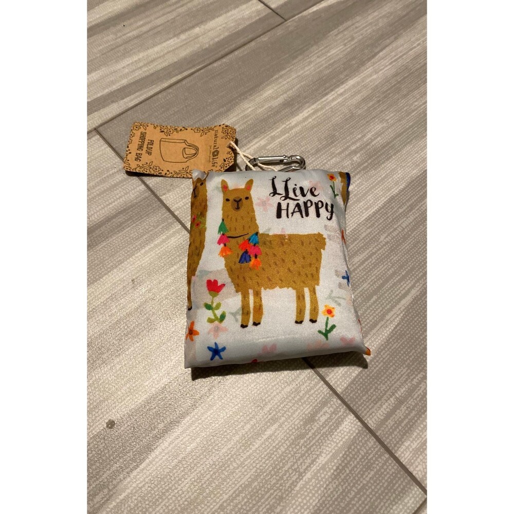 Brand new Llama fold up shopping bag